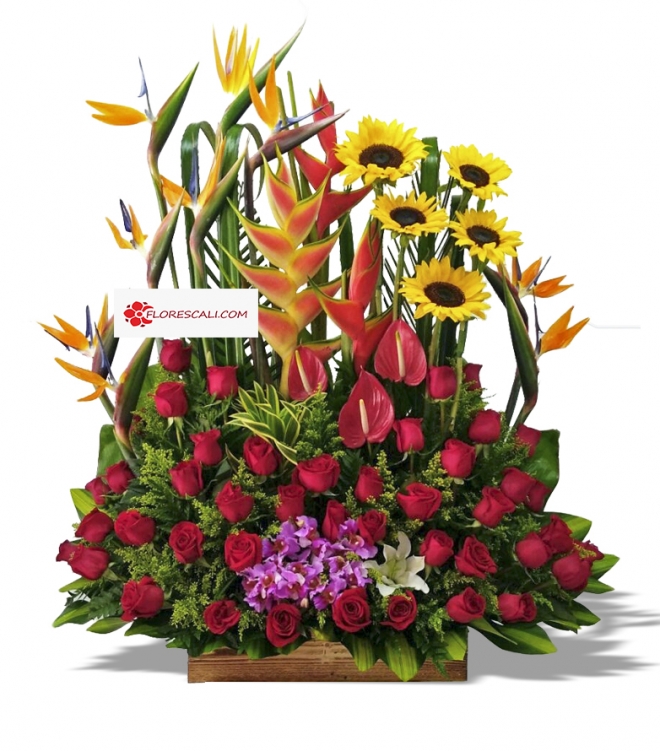Arreglo Floral amor día de la Madre Cali