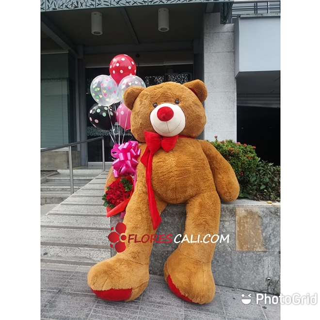 Peluche grande Flores en cali