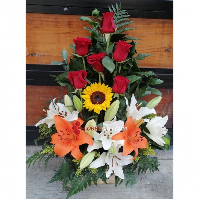 Arreglo lirios para ti  Mama