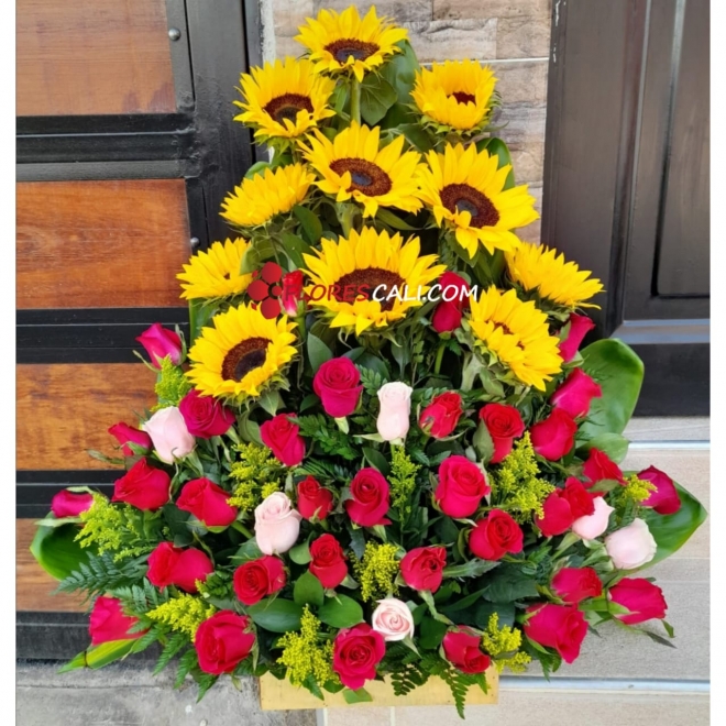 Arreglo floral para regalar a Mama Cali 