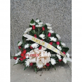 Abanico fúnebre Floristerias en cali